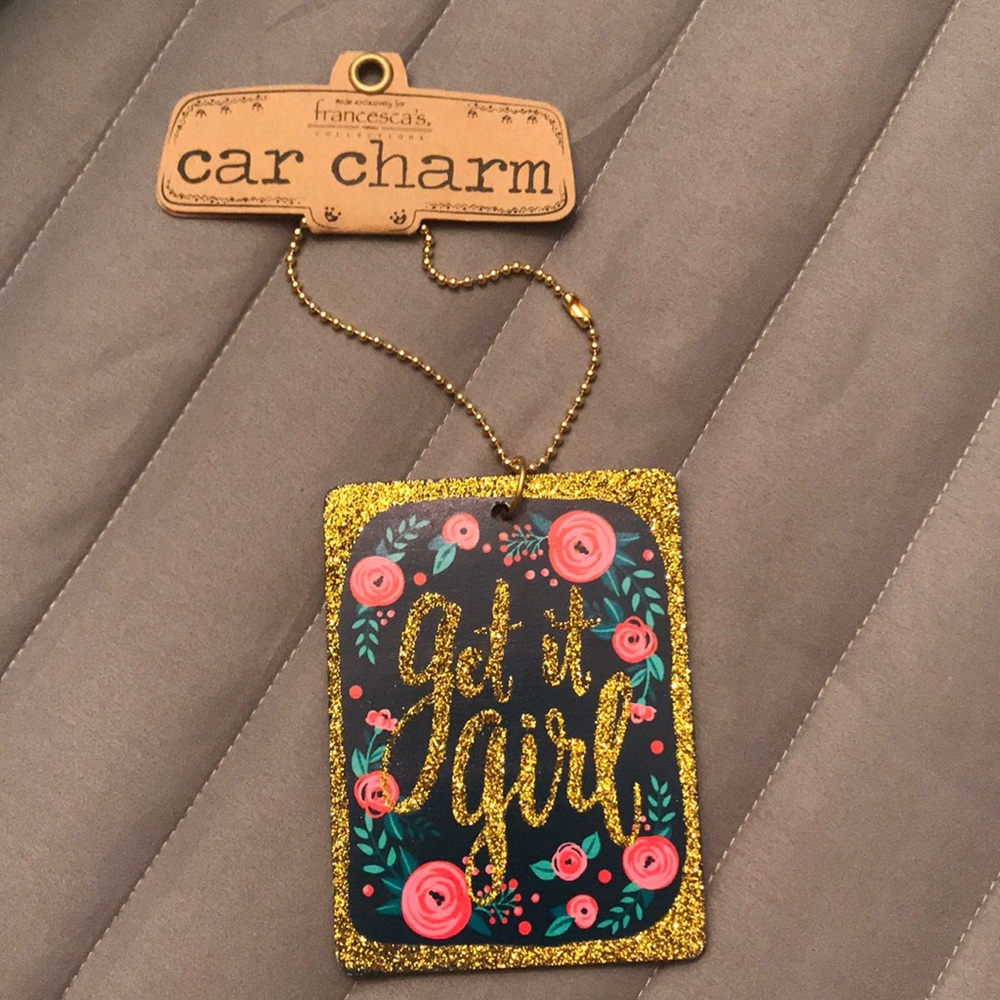 Francesca’s “Get It Girl” Car Charm